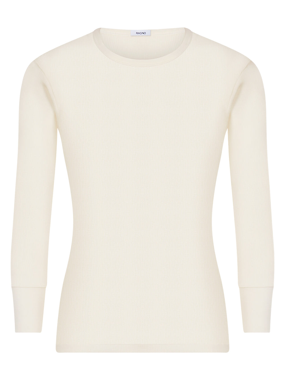Maglia uomo marca Ragno serie Merino strong in costina 2X1 modello girocollo a maniche lunghe in pura lana merino - immagine 5