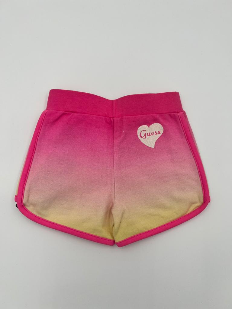 Guess Pantaloncino bimba bicolor con elastico - immagine 3