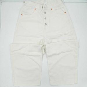 Maison Margiela Jeans bianco a zampa