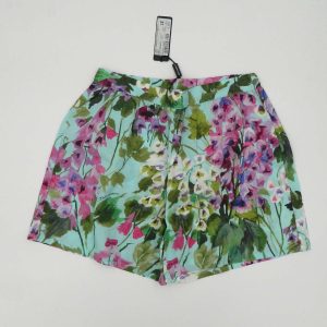 Dolce&Gabbana Gonna floreale sfondo celeste