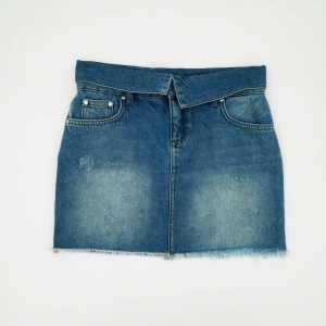 Pinko Gonna Denim sfrangiata by Pinko
