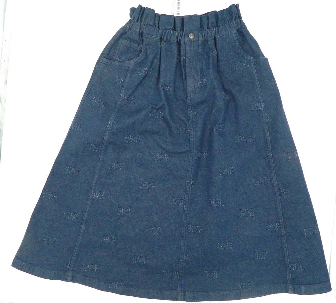 Cristian Dior Gonna in Jeans Cristian Dior