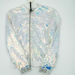 Iceberg Felpa plissettata bianca