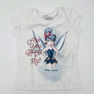 Monnalisa T-shirt manica corta Trilly glitter