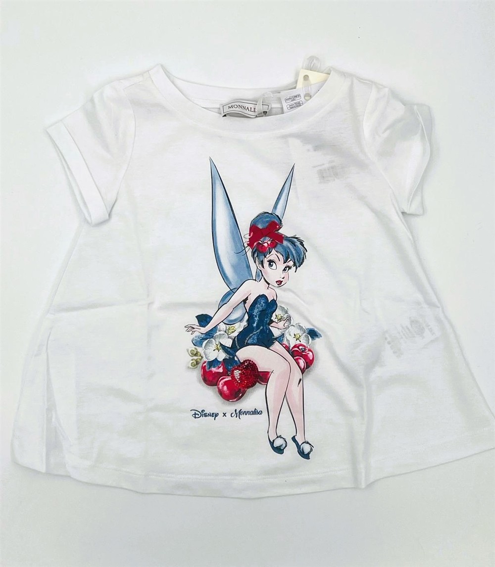 Monnalisa T-shirt manica corta Trilly cherry