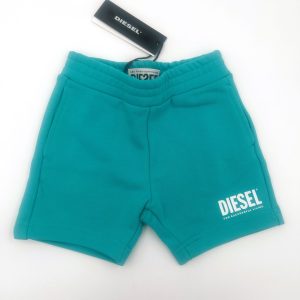 Diesel Pantaloncino in felpa celeste