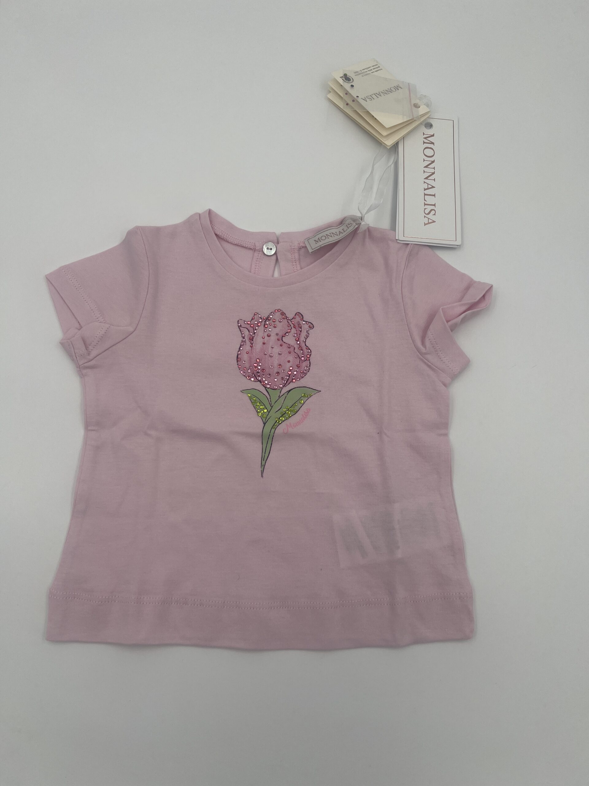 Monnalisa T-shirt tulipano rosa - immagine 2