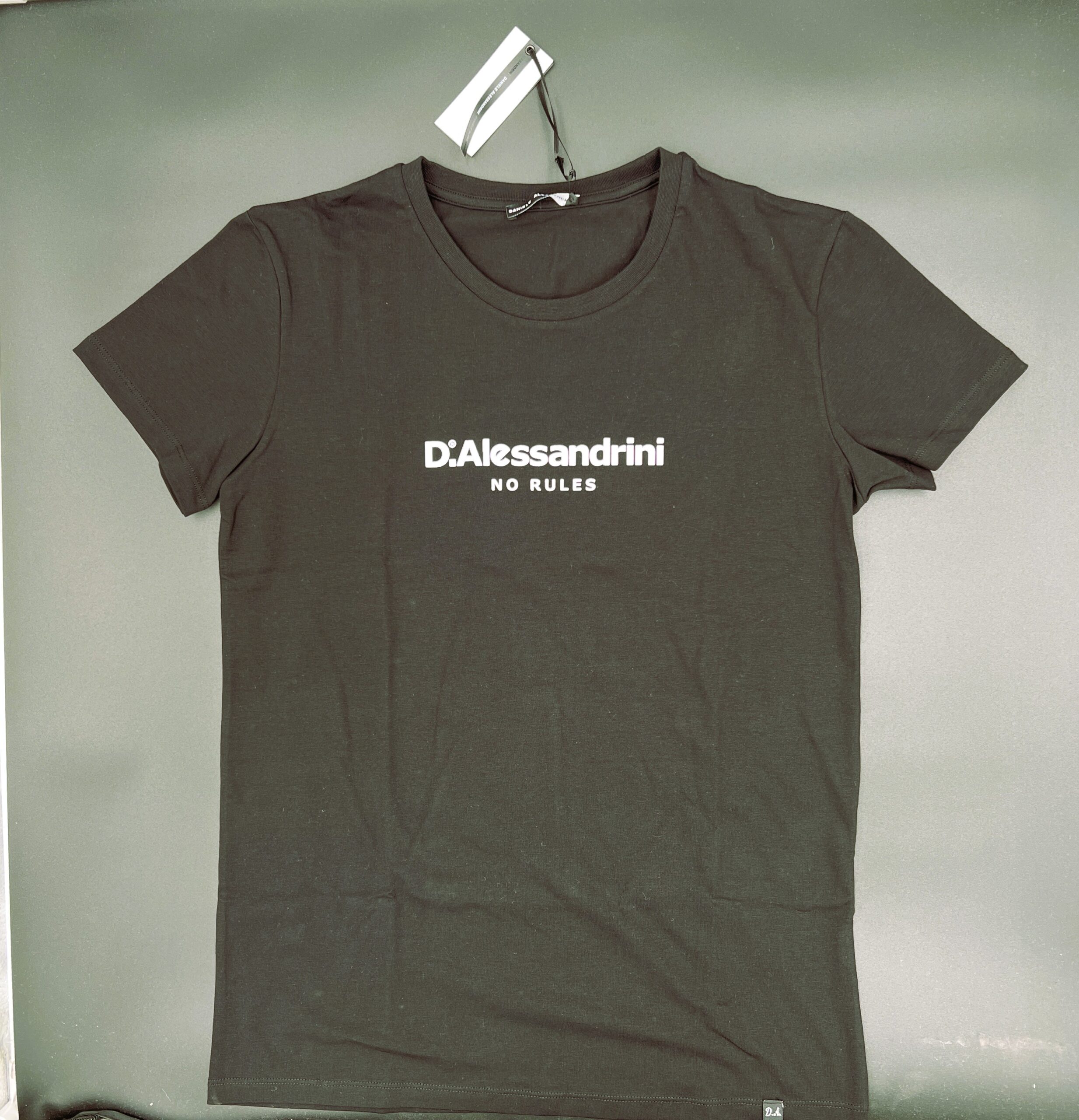 Daniele Alessandrini T-shirt manica corta bllack Alessandrini