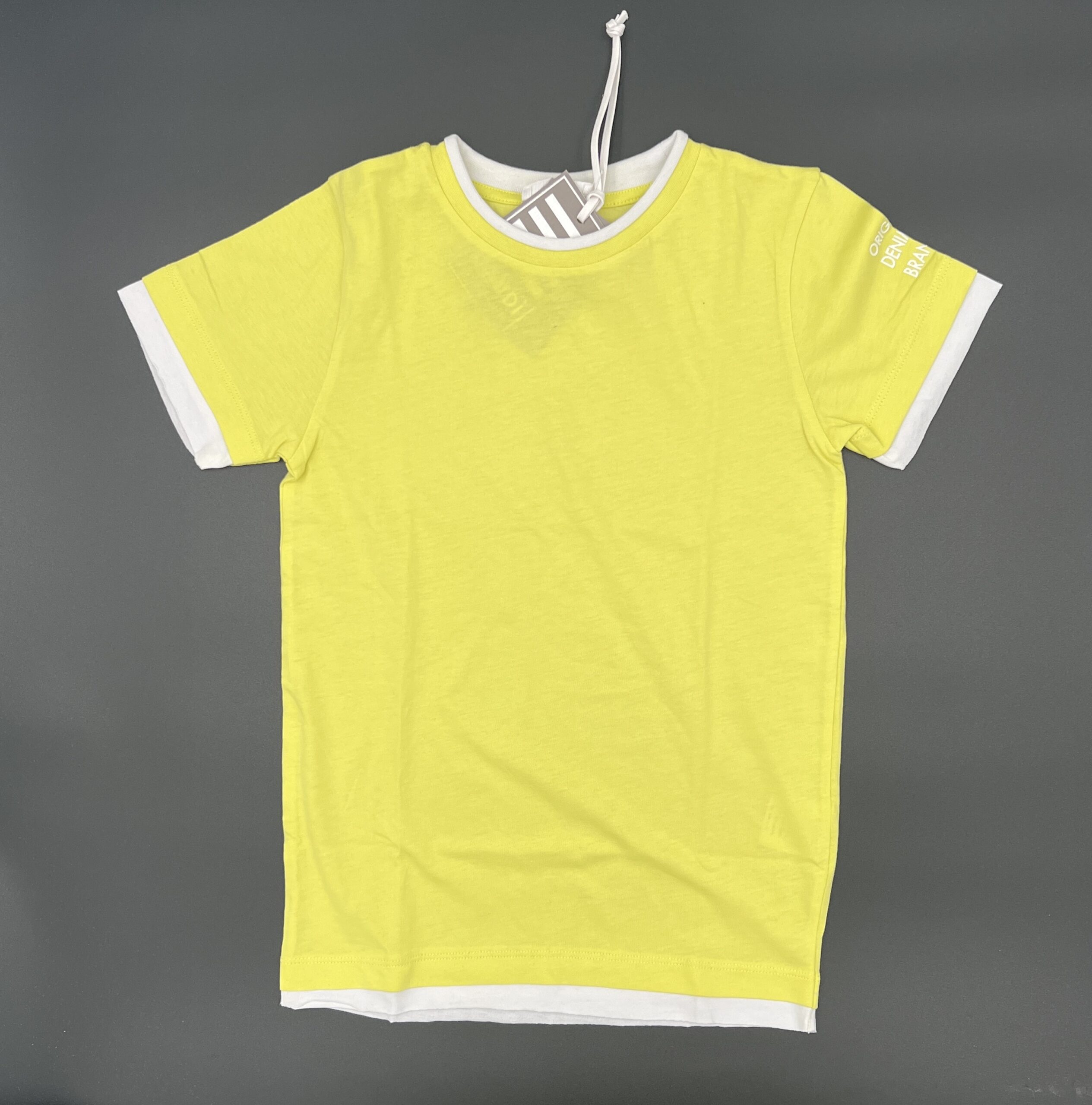 Gaudi’ T-shirt manicsa corta lemon fluo - immagine 2
