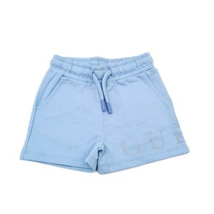 Guess Pantaloncino 2 tasche logo glitter