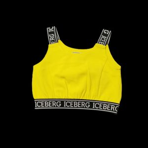 Iceberg Canotta Top, giallo chiaro