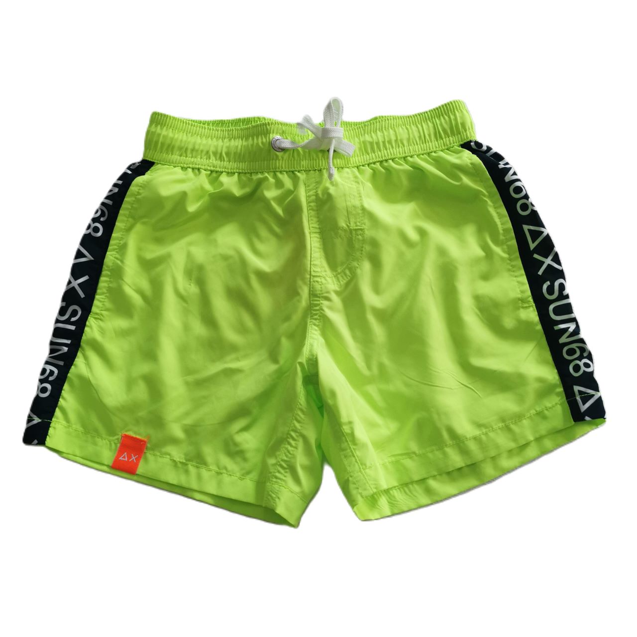 Sun68 Costume Boxer Giallo Fluo