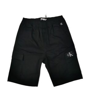 Calvin Klein Bermuda Cargo neri Calvin Klein Jeans
