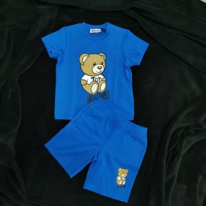 Moschino Completo t-shirt mezza manica e pantaloncino 2 tasche