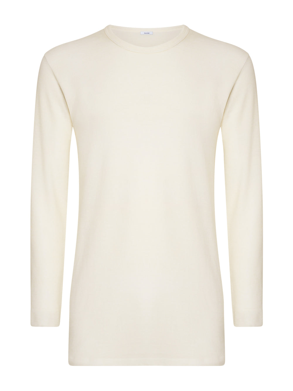 Maglia uomo marca Ragno serie Sintonia modello girocollo manica lunga in lana e cotone - immagine 5