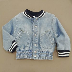 Siviglia Giubbino in jeans con colletto alla coreana