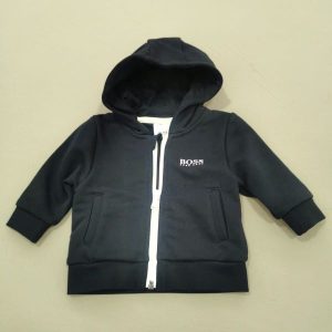 4US Paciotti Felpa garzata con zip e cappuccio