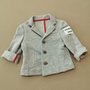 Siviglia Giacca in felpa garzata grigia