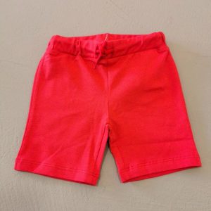 Le Bebè Pantaloncino in jersey rosso