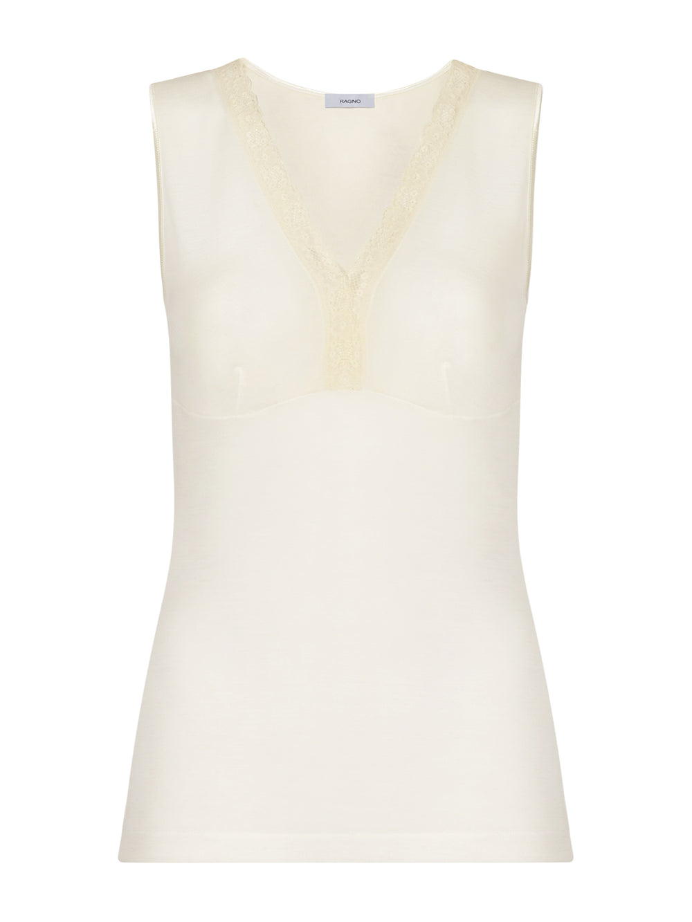 Canotta donna marca Ragno serie merino extra fine a spalla larga con garbo - immagine 4