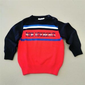 Iceberg Maglioncino multicolor in cotone