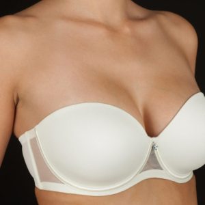 Reggiseno Selene balconcino a fascia mod. Esmeralda coppa C e D con spalline amovibili