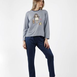 🌙 Pigiama donna marca Santoro London Gorjuss in Caldo Cotone “All dreams come true” – Prezzo Outlet – in taglia XL