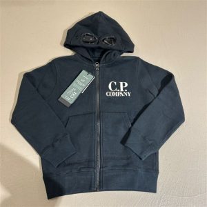C.P. COMPANY felpa con cappuccio con cerniera