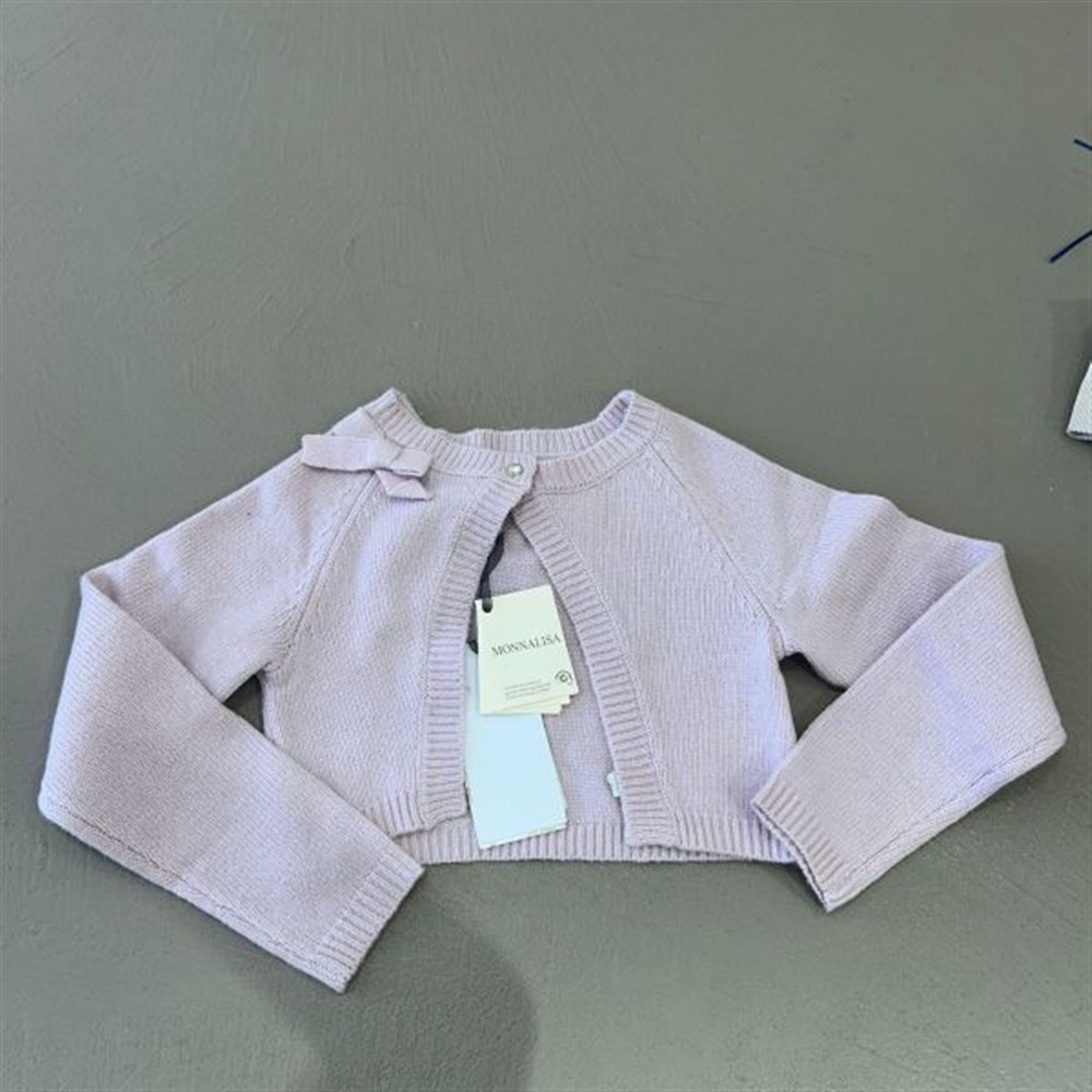 monnalisa Cardigan con fiocco - immagine 2