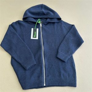 imperial kids giacca in maglia blu