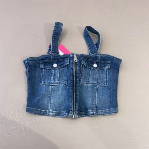 liu-jo top jeans con cerniera