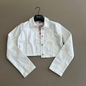 liu-jo giacca bianca con bottoni