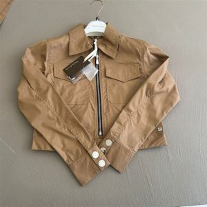 manila Grace giacca full zip in cotone junior