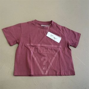 guess t-shirt bordeaux