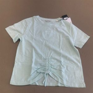 guess t-shirt con arricciatura davanti