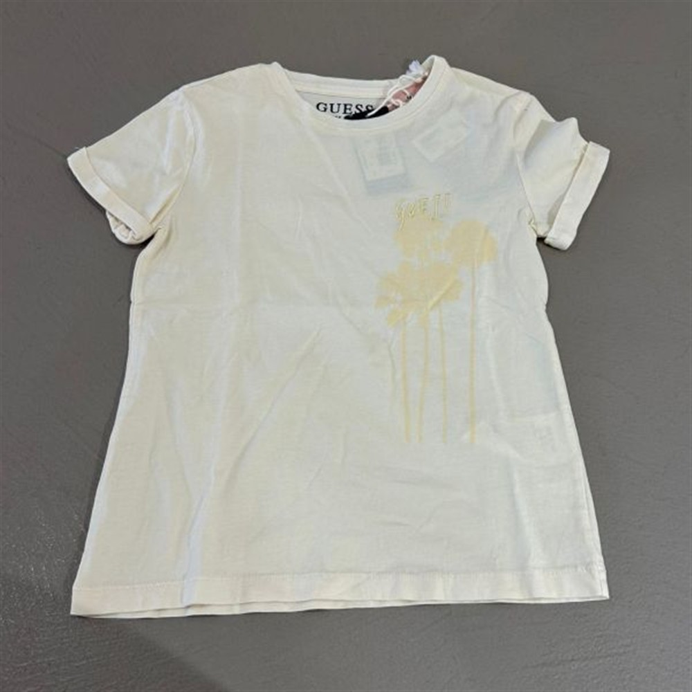 guess t-shirt beige 2