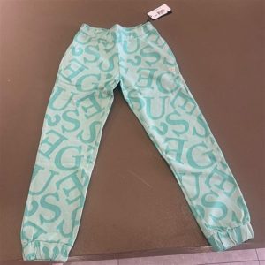 guess pantalone di tuta verde
