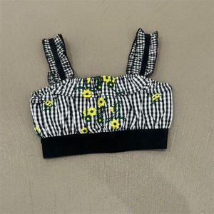 fun&fun top baby girl con fiori