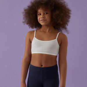 Brassiere bambina/ragazza marca Jadea in tessuto di cotone e modal elasticizzata art. 175