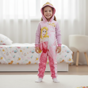 Pigiama Intero Bambina marca Disney Principessa Aurora – Taglia 3 Anni (98 cm) – Rosa