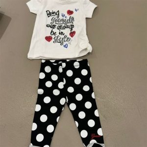 guess completo t-shirt e leggings 2