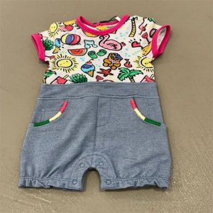 guess tuta multicolor