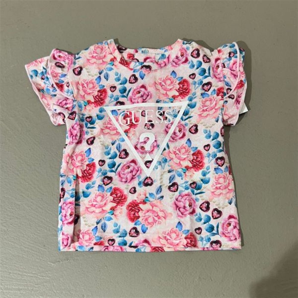 guess t-shirt fantasia fiori - immagine 2