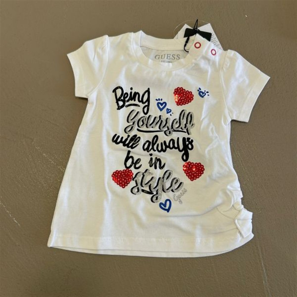 guess t-shirt bianca 2 2 2 2