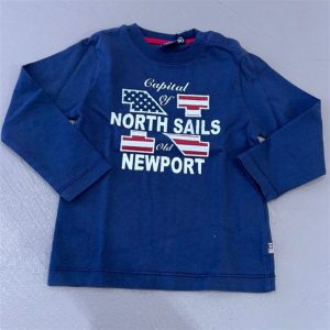 north sails t-shirt manica lunga north sails