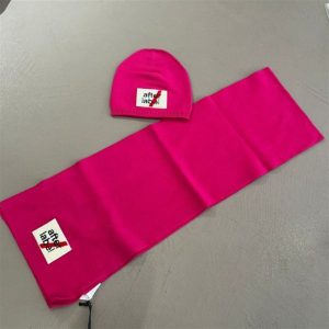after label set cappello e sciarpa 2