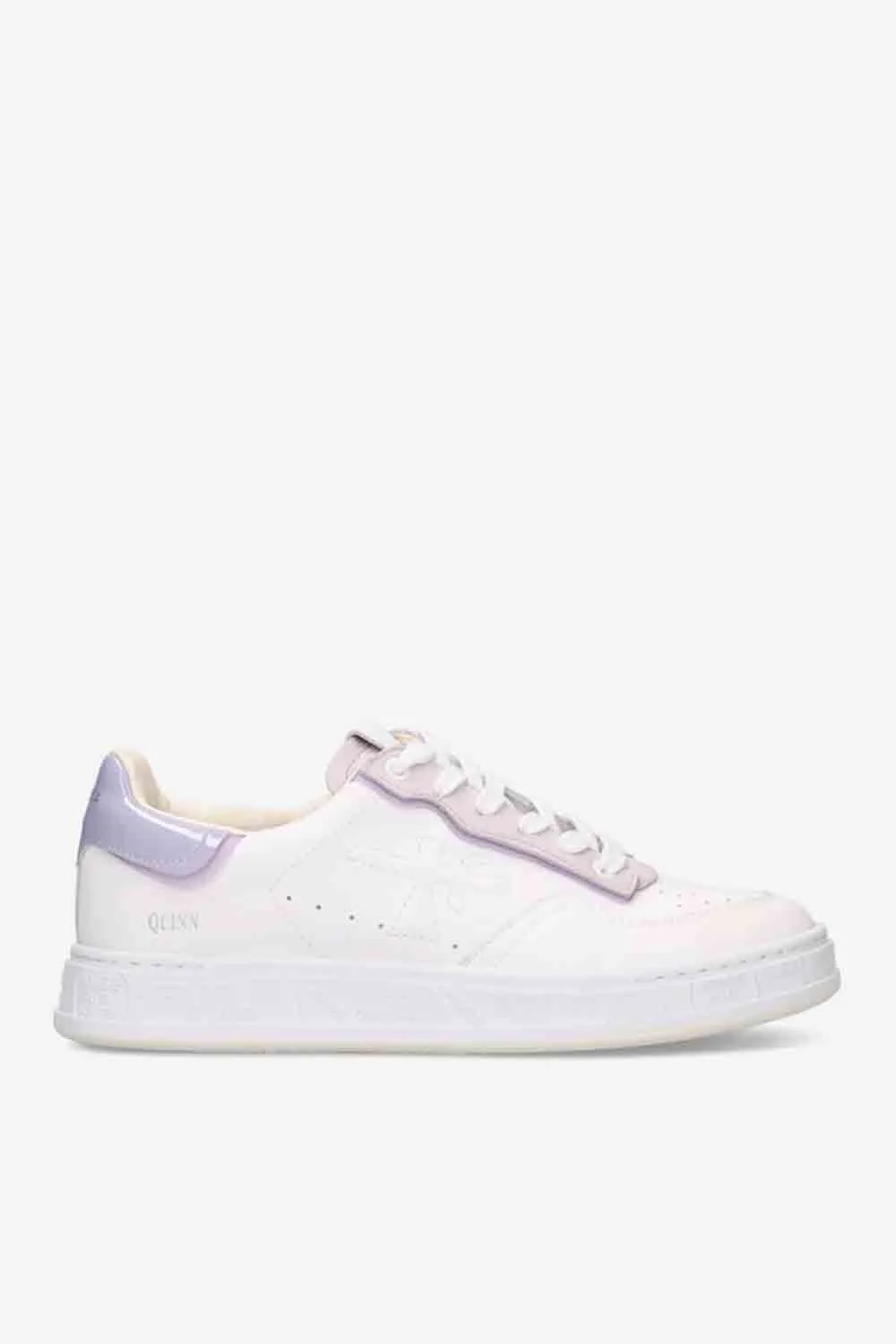 Sneakers Premiata color bianco e lilla quinnd 6322