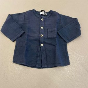 1 more in the family camicia blu 2