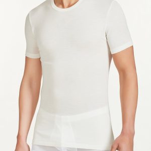 Maglia uomo marca Ragno serie WSK lana e seta modello girocollo a mezza manica
