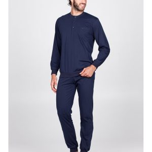 Pigiama uomo marca Alpina modello  Permanente in puro cotone makò